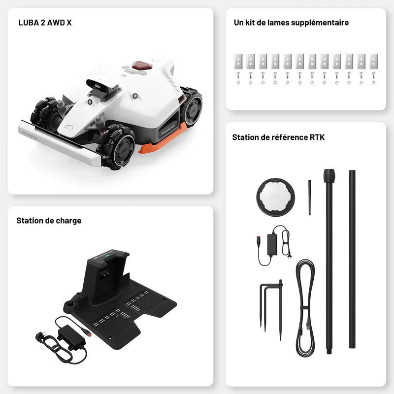 MAMMOTION Roboter-Rasenmäher LUBA 2X AWD 10000 – Image 4